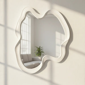 Irregular Wall Mirror – Artistic Curved Frame - Shoplex