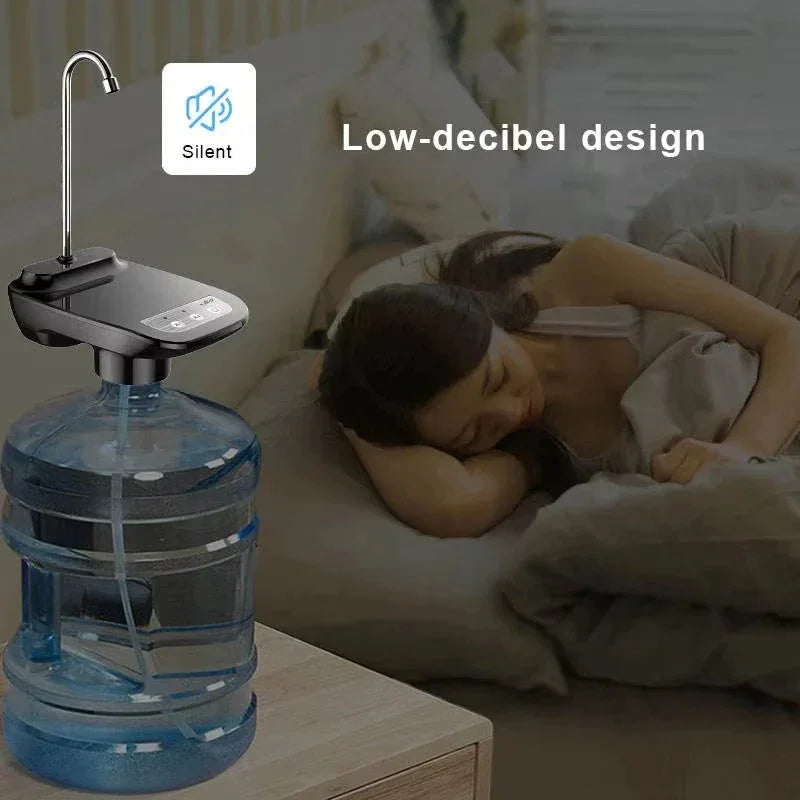 Automatic Rechargeable Water Bottle Pump Electric Portable Dispenser - Shoplex