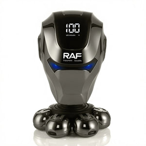 RAF 5-in-1 Rechargeable Waterproof Grooming Kit with LED Display