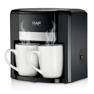 RAF Portable Espresso Coffee Maker 650W Stainless Steel 300ml Capacity