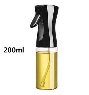 Refillable Olive Oil Spray Bottle with Bamboo Brush Accessory - Shoplex