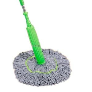 Super Absorbent Microfiber Spin Self - Wringing Mop Set with Bucket - Shoplex