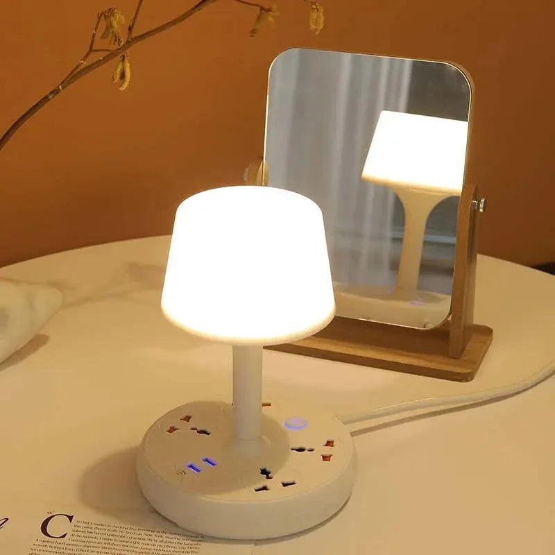 Modern LED Desk Lamp with Wireless Charger and Phone Holder - Shoplex
