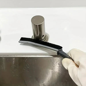 Thin Slim Crevice Cleaning Brush for Toilet Kitchen Bathroom Gaps - Shoplex