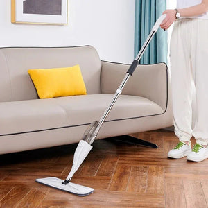 Magic Household Spray Mop with Long Handle and Microfiber Sprayer - Shoplex