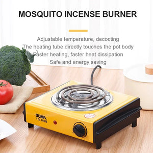 BOMA 1000W Single Coil Stainless Steel Countertop Hot Plate - Shoplex