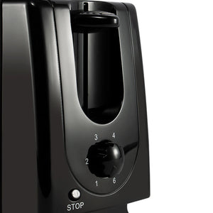 RAF Stainless Steel 2-Slice Toaster 650W Double-Sided Baking Card-Slot
