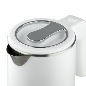 RAF Stainless Steel Double-Wall Electric Kettle 0.8L with Base