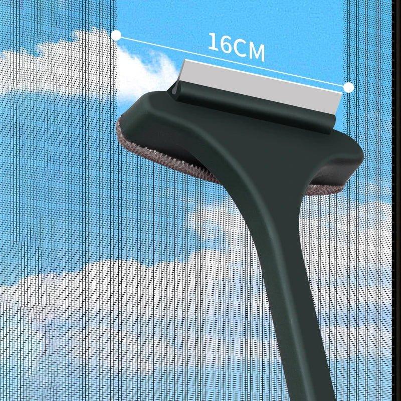 Multi - Function Screen and Window Cleaning Brush with Scraper - Shoplex