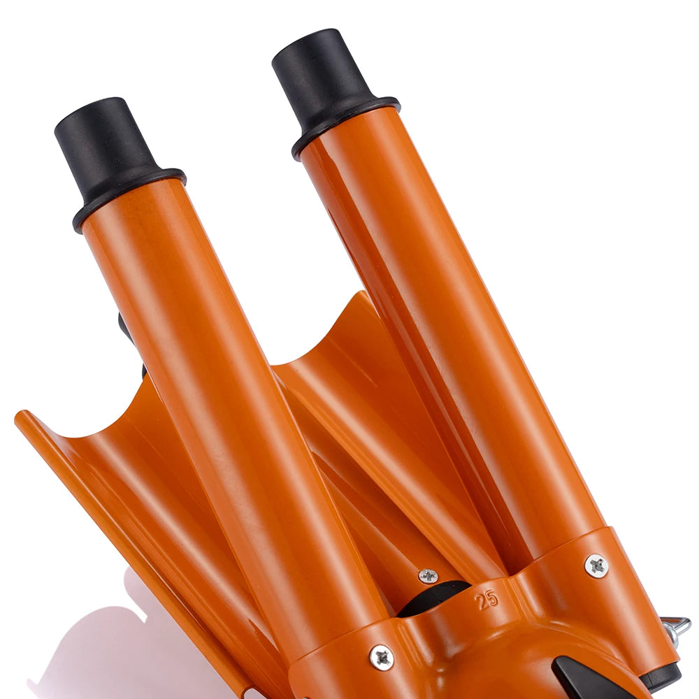 RAF 3-Barrel Curling Iron Hair Waver with LCD Temperature Display