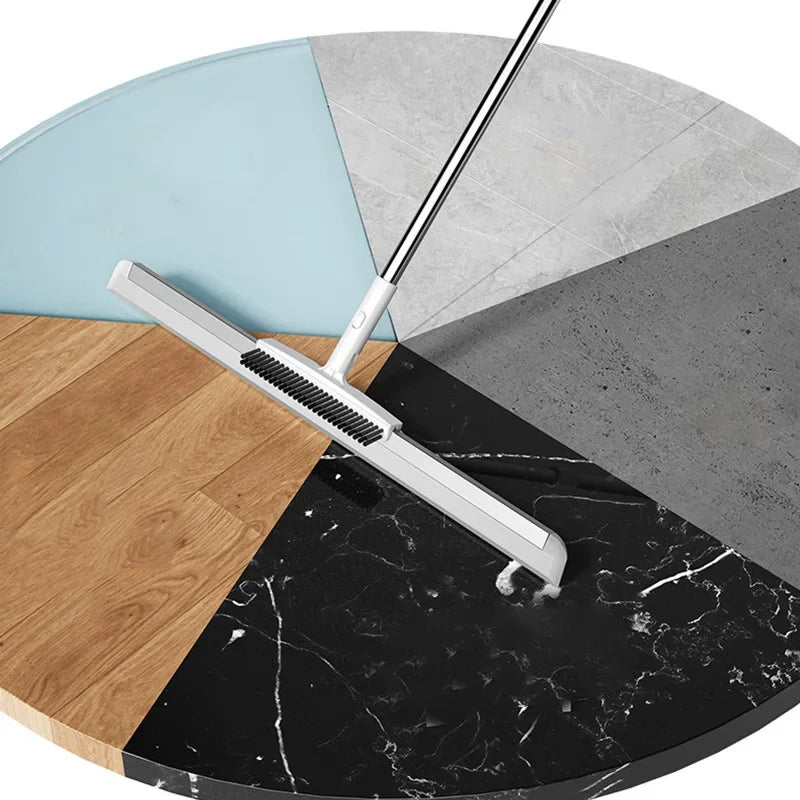 Silicone Squeegee Window and Floor Scraper 35cm Eco - Friendly White - Shoplex