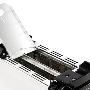 RAF Stainless Steel 2-Slice Toaster 650W Double-Sided Baking Card-Slot