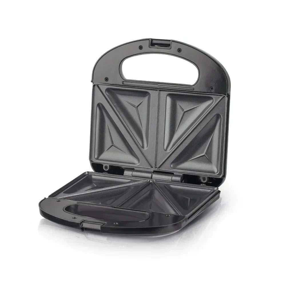 Non-Stick Stainless Steel Sandwich Maker with Dual Mold Plates