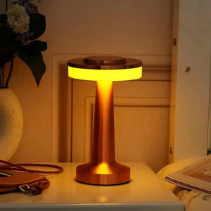 Foldable Touch LED Desk Lamp 3 - Color Dimming Rechargeable Eye - Protection - Shoplex