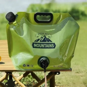 8L Foldable Portable Water Bag for Camping and Travel - Shoplex
