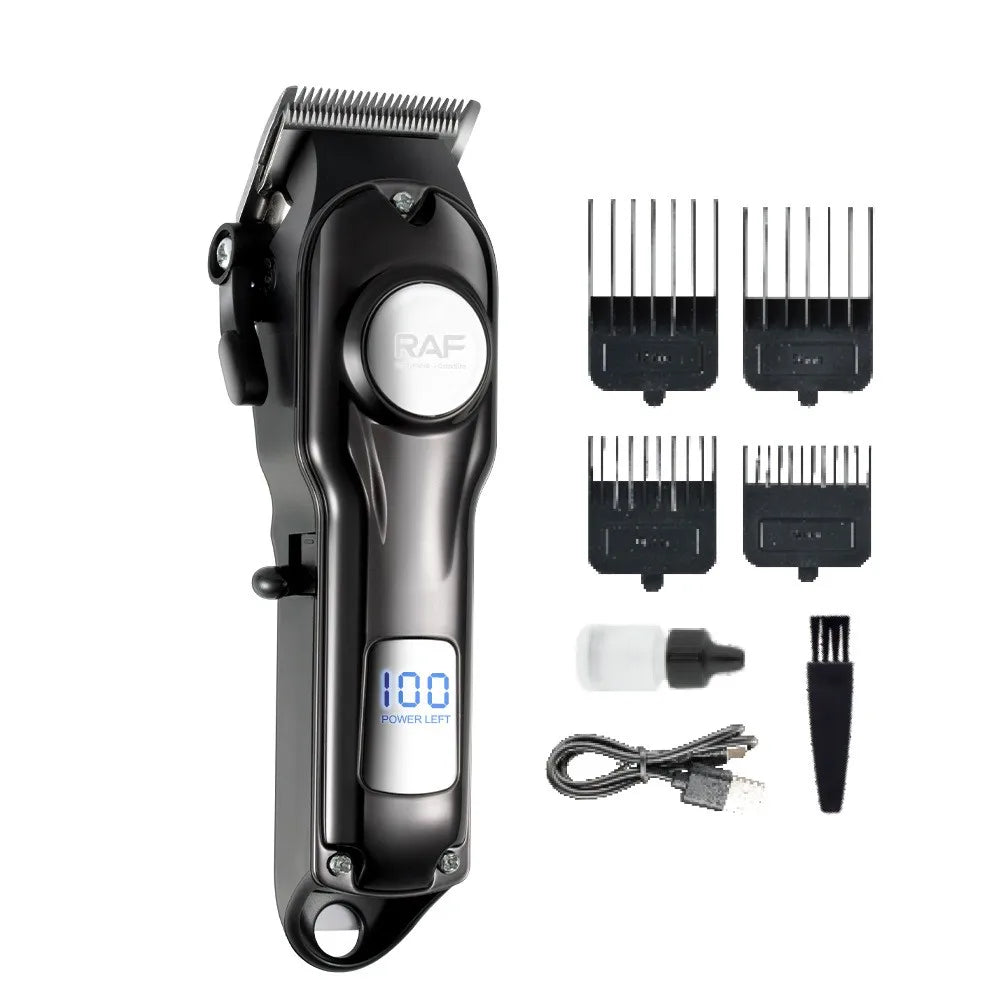 USB Rechargeable Men's Electric Hair Trimmer Cordless Shaver