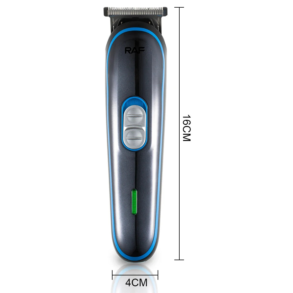 RAF 5-in-1 Professional Men's Rechargeable Hair Clipper Grooming Kit