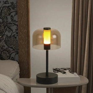 Rechargeable Cordless LED Bedside Desk Lamp with Dimmable Touch - Shoplex