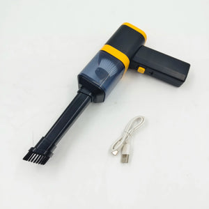 Compact Rechargeable Handheld Car Vacuum Cleaner USB-Powered Portable Lightweight