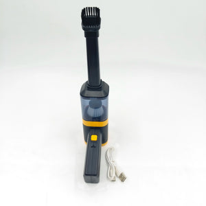 Compact Rechargeable Handheld Car Vacuum Cleaner USB-Powered Portable Lightweight