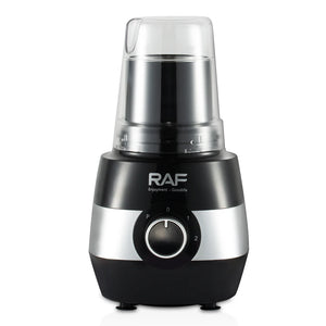 RAF 4-in-1 Food Processor 1.5L 450W Durable Black Plastic