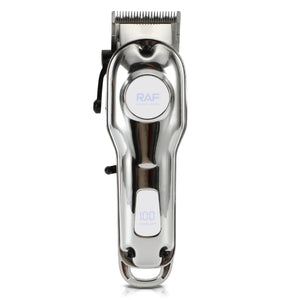 RAF Metal Body Waterproof Professional Hair Trimmer USB Rechargeable Clipper