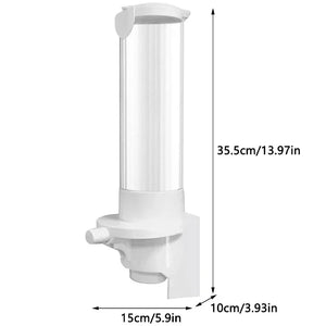 Adjustable Wall - Mounted Countertop Paper Cup Dispenser Holder Magnetic ABS - Shoplex