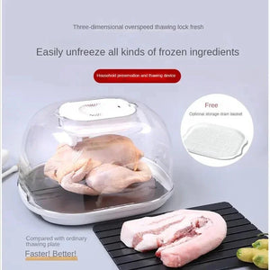 Rapid USB Defrosting Tray for Frozen Meat and Poultry - Shoplex