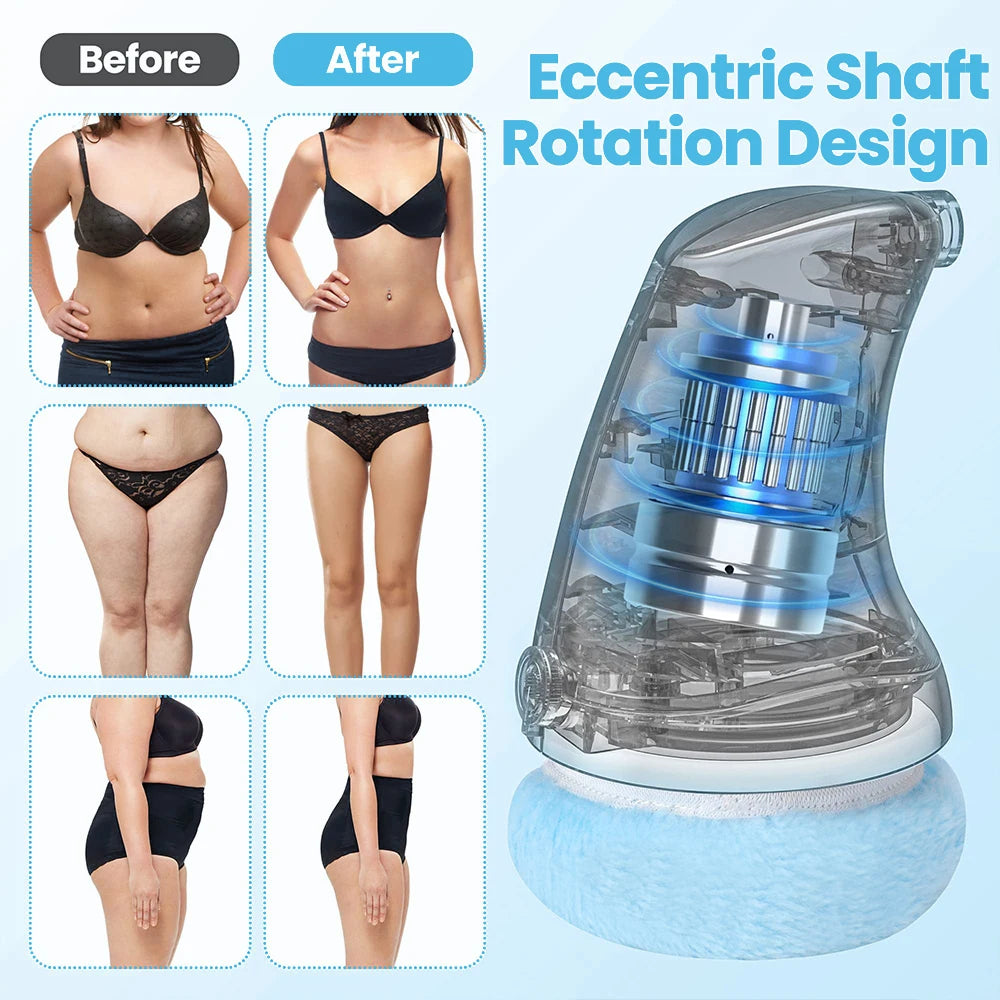 Handheld Vibration Body Slimming Massager for Abdomen Thigh Arm