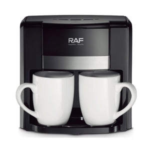 RAF Portable Espresso Coffee Maker 650W Stainless Steel 300ml Capacity