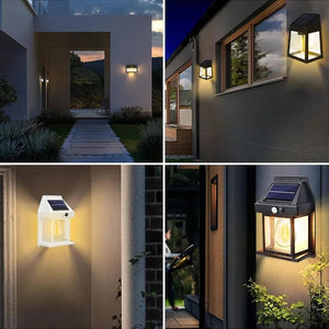 IP65 Solar Motion Wall Light LED Garden Security Lamp - Shoplex