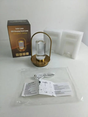 Cordless LED Touch Table Lamp with Adjustable Warmth and USB - Shoplex