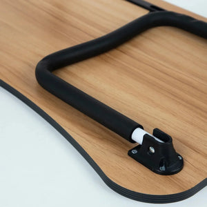 Adjustable Foldable MDF Laptop Bed Desk with Steel Legs - Shoplex
