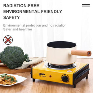 BOMA 1000W Single Coil Stainless Steel Countertop Hot Plate - Shoplex