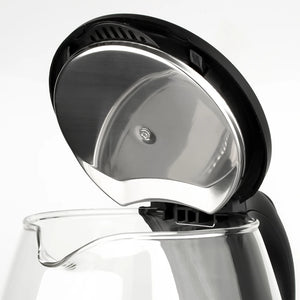 RAF 2L Stainless Steel Glass Electric Kettle with Auto Shut-Off