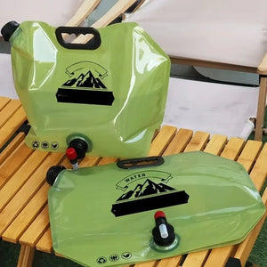 8L Foldable Portable Water Bag for Camping and Travel - Shoplex