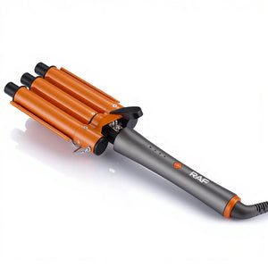RAF 3-Barrel Curling Iron Hair Waver with LCD Temperature Display