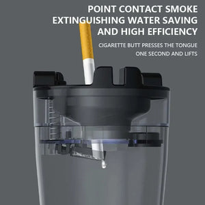 Smokeless Cup-Holder Car Ashtray with Water Tank Filter