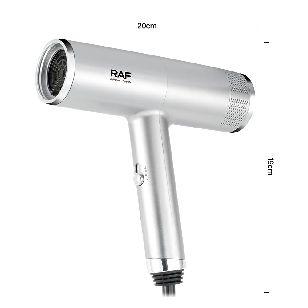 RAF Professional Ionic Hair Dryer 1600W Fast Drying Low-Noise