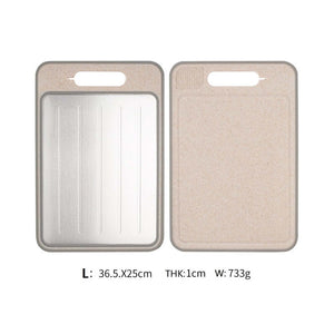 4-in-1 Cutting Board – Defrosting Tray, Knife Sharpener & Grater - product view 2 - Shoplex