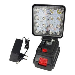 Rechargeable LED Work Lamp with Rotating Head and Long Runtime