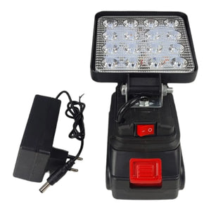 Rechargeable LED Work Lamp with Rotating Head and Long Runtime - product view 4 - Shoplex