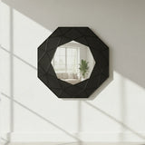 Geometric Wall Mirror – Modern Foldable Design - Shoplex
