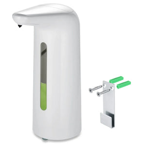 500ml Wall - Mounted Touchless Automatic Liquid Soap Dispenser Station - Shoplex
