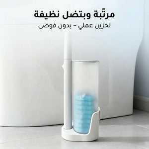 Disposable Toilet Brush – Clean Without Touching Germs + (8 Hygiene Disposable Heads) - product view 7 - Shoplex