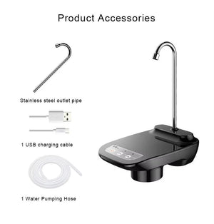 Automatic Rechargeable Water Bottle Pump Electric Portable Dispenser
