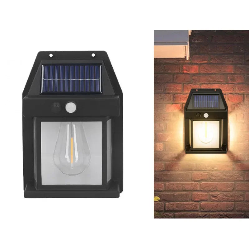 IP65 Solar Motion Wall Light LED Garden Security Lamp