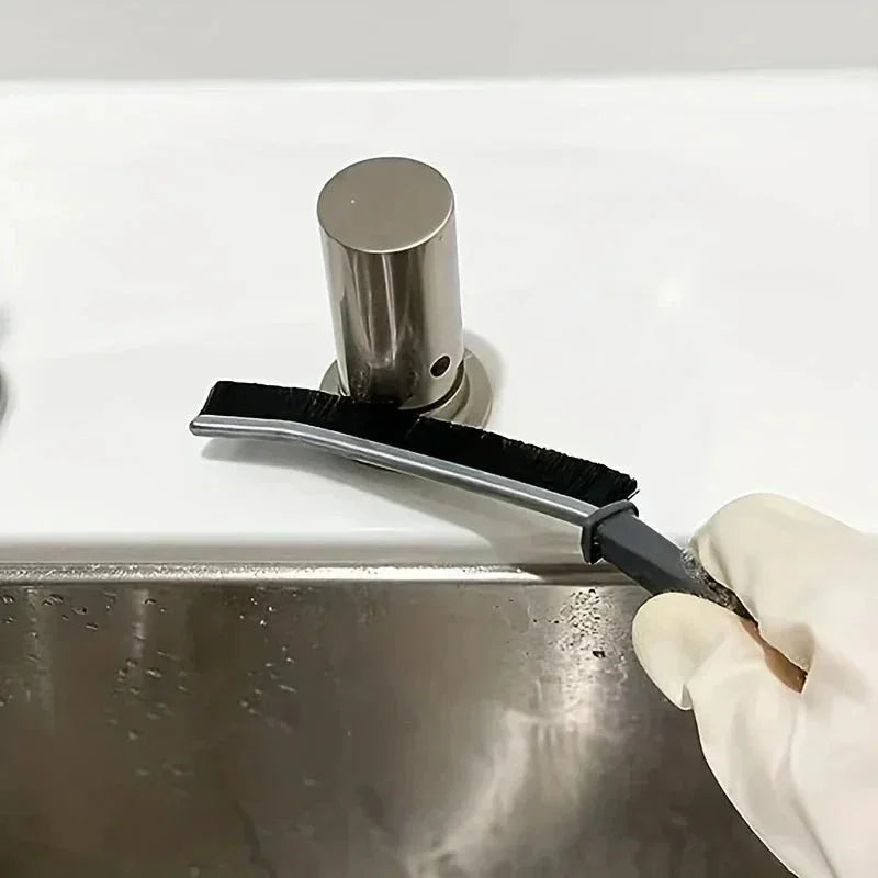 Thin Slim Crevice Cleaning Brush for Toilet Kitchen Bathroom Gaps - Shoplex
