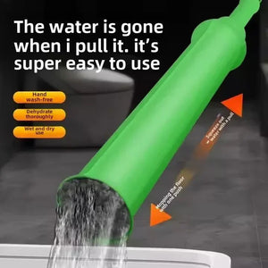 Super Absorbent Microfiber Spin Self - Wringing Mop Set with Bucket - Shoplex