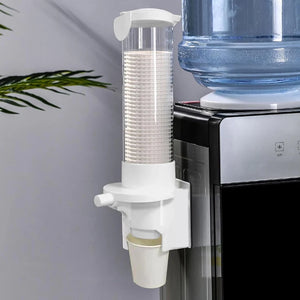 Adjustable Wall-Mounted Countertop Paper Cup Dispenser Holder Magnetic ABS